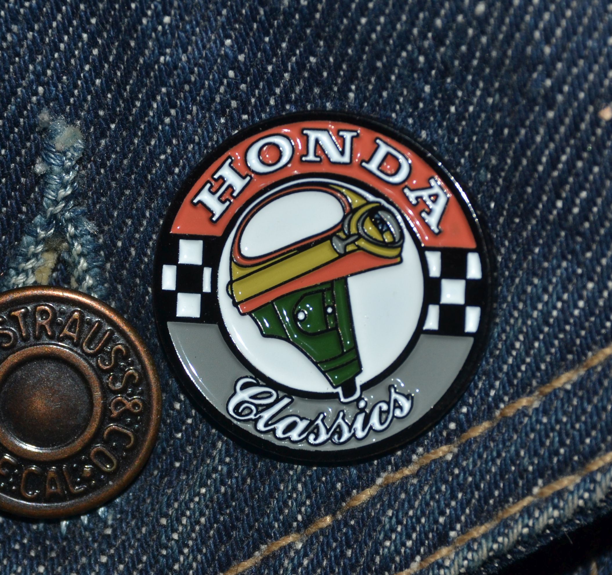 Honda Classic Motorcycle Pin